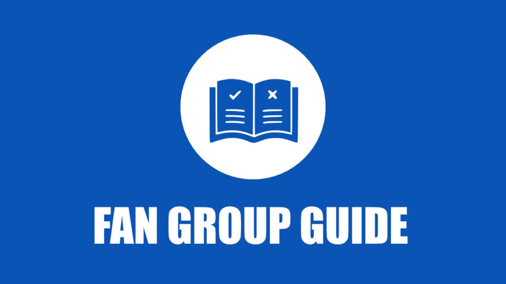 Guide: buy a ticket via a fan group