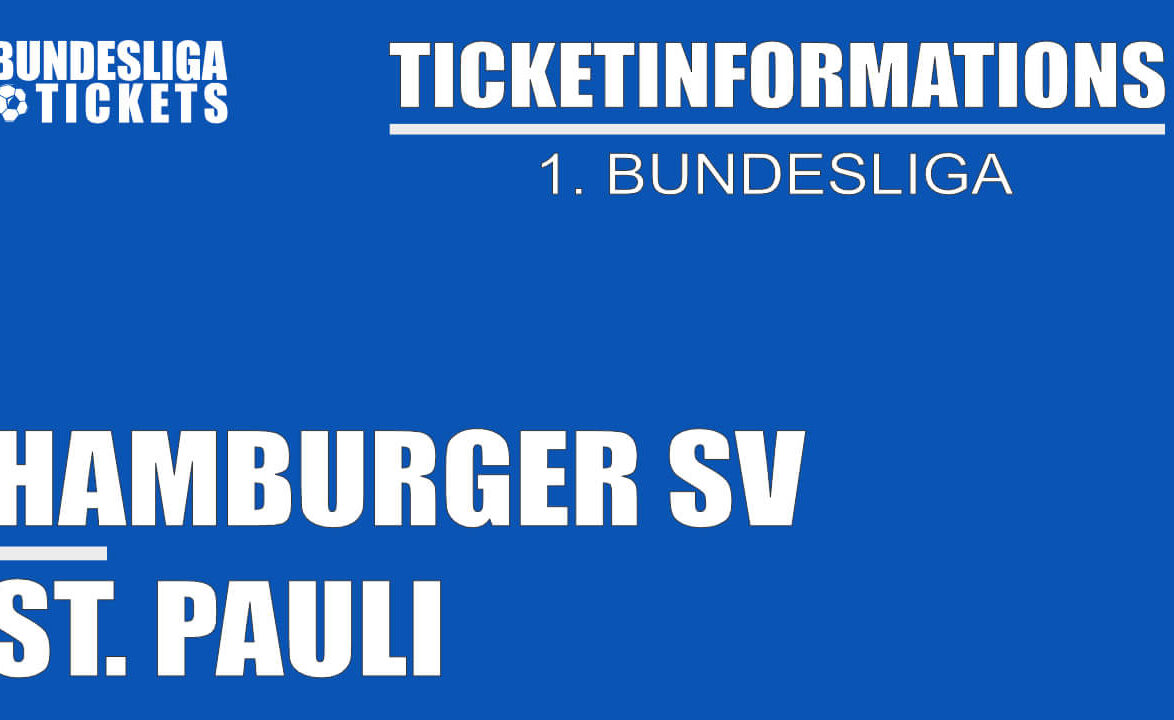 Ticketinformation for Hamburger SV against St. Pauli - 1. Bundesliga