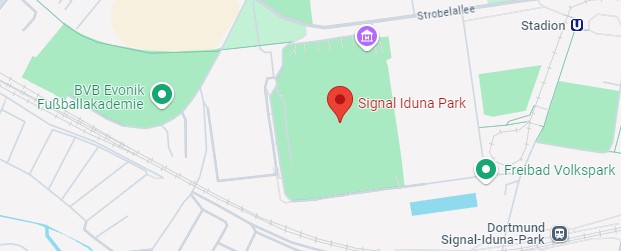 Borussia Dortmund Stadium Signal Iduna Park Location Borussia Dortmund Stadium Signal Iduna Park Location